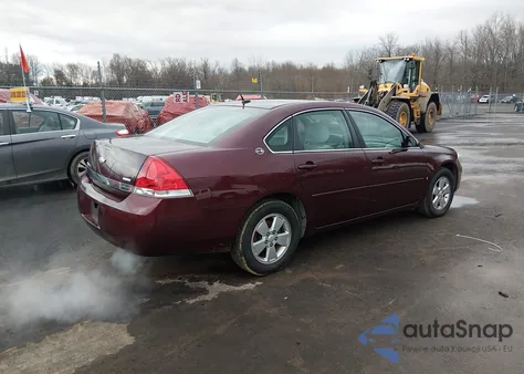 2007 Chevrolet Impala Lt z USA, uszkodzony, nr VIN 2G1WT58K679261114